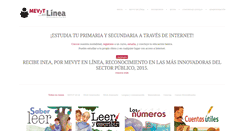 Desktop Screenshot of mevytenlinea.inea.gob.mx