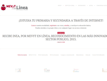 Tablet Screenshot of mevytenlinea.inea.gob.mx