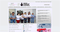 Desktop Screenshot of michoacan.inea.gob.mx