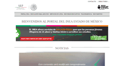 Desktop Screenshot of edomex.inea.gob.mx